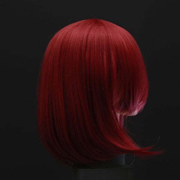 Crimson Red Hair Rose Wig - 35cm