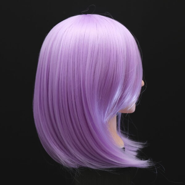 Lavender Hair Rose Wig -35cm