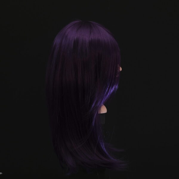 Purple Hair Rose Wig - 46cm